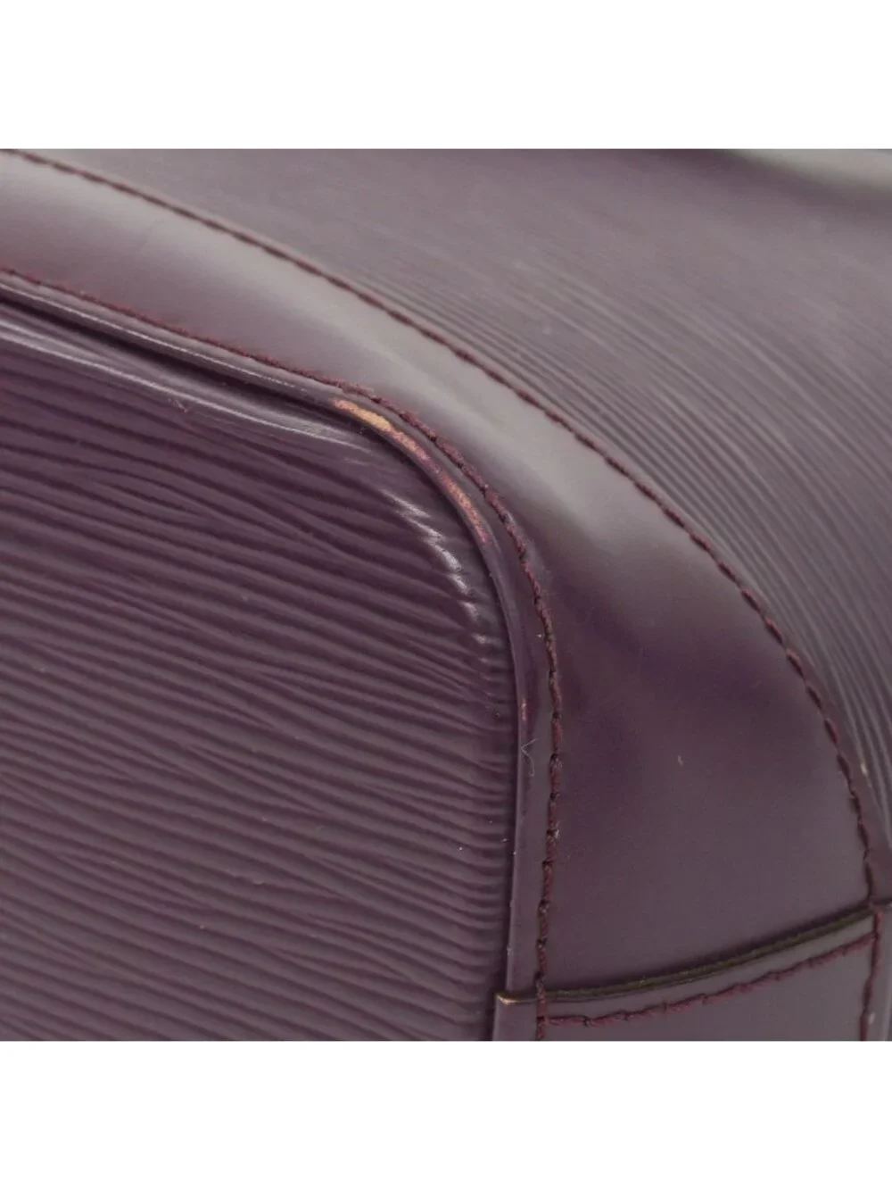 Louis Vuitton Purple Cassis Epi Lockit Handbag